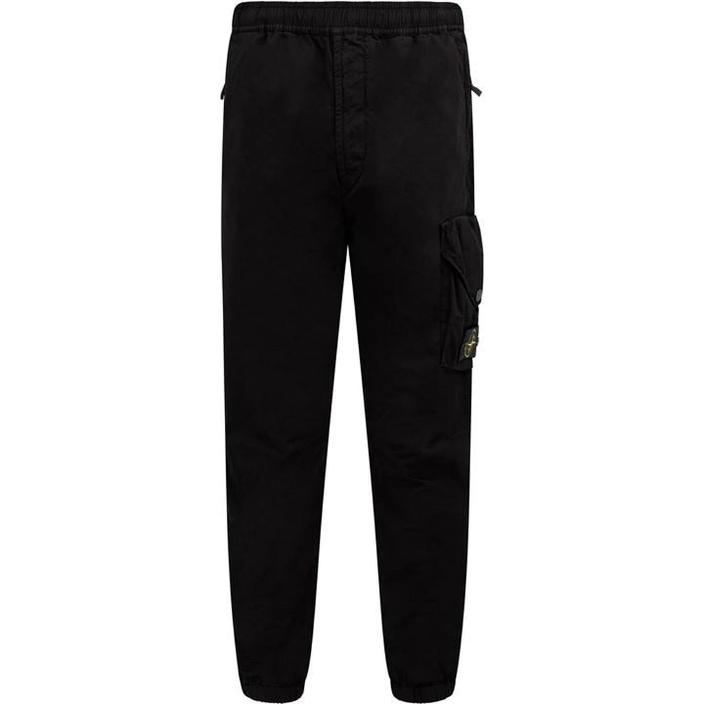 Stone Island Cargo Trousers - Black